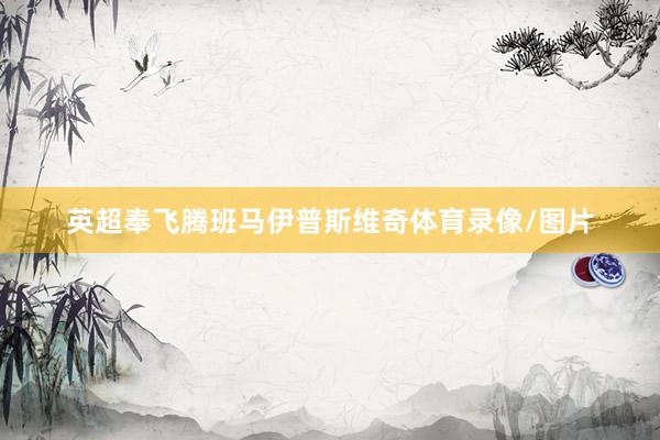 英超奉飞腾班马伊普斯维奇体育录像/图片