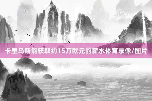 卡里乌斯能获取约15万欧元的薪水体育录像/图片