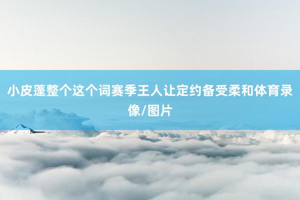 小皮蓬整个这个词赛季王人让定约备受柔和体育录像/图片